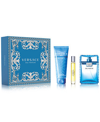 Versace Eau Fraiche 3 Piece Gift Set for Men