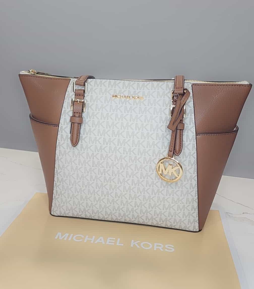 Charlotte Logo Tote by Michael Kors