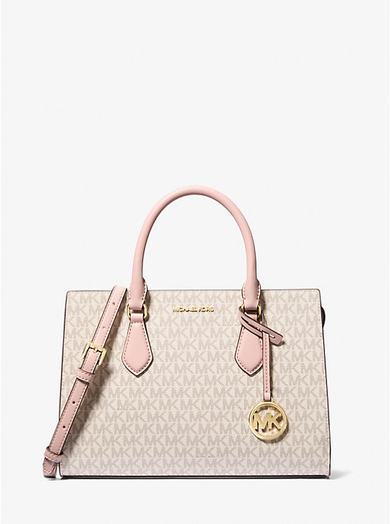 Sheila Medium Logo Satchel by Michael Kors