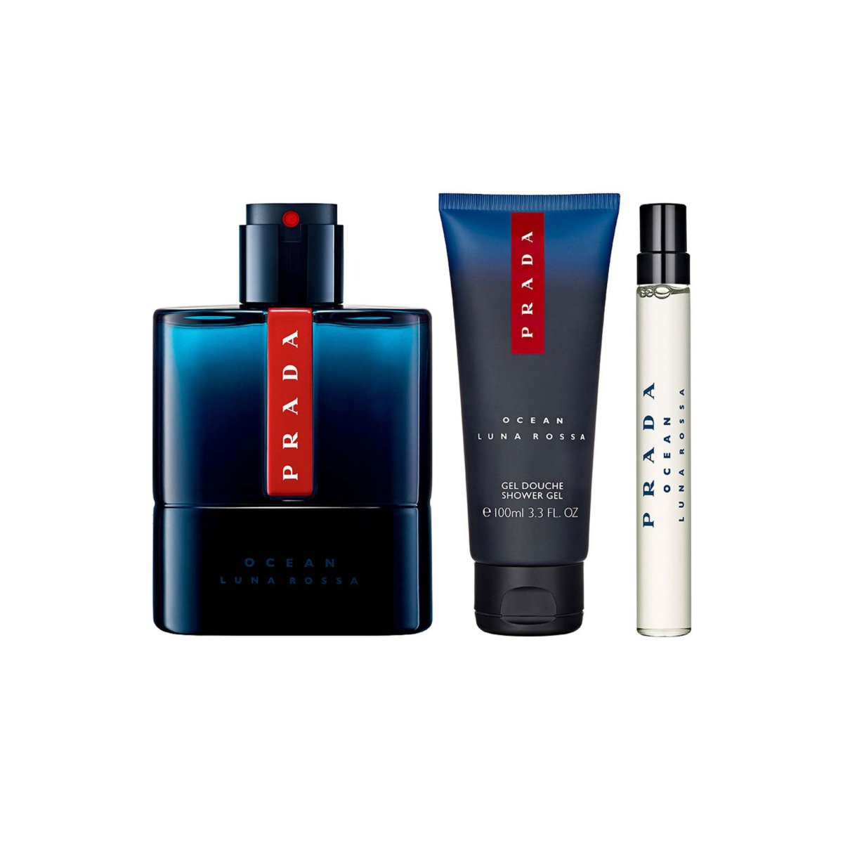 Prada Ocean Luna Rossa 3 Piece Gift Set for Men