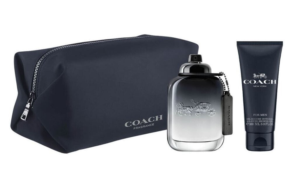 Coach New York 3 Piece Gift Set for Men