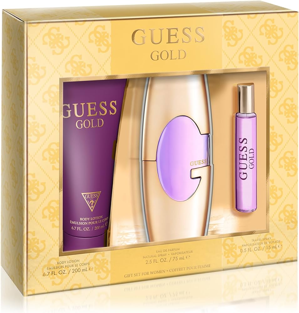 Guess Gold Gift Set /W