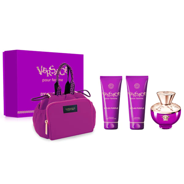 Versace Dylan Purple 4 Piece Gift Set for Women